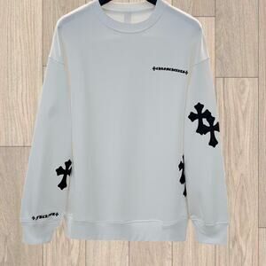 Classic Chrome Hearts Sweatshirts White